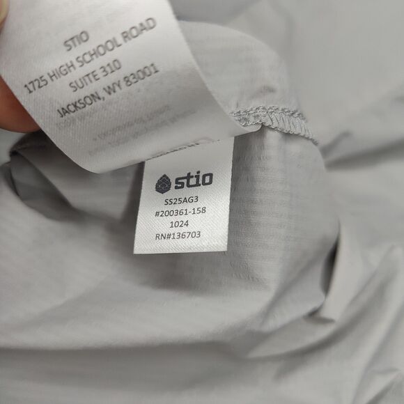 Stio Second Light Full Zip Vest 2XL Light Weight Light Gray Outdoors Hiking - Picture 8 of 9